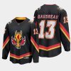 calgary flames johnny gaudreau reverse retro 2020 21 breakaway player jersey black