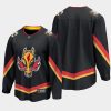 calgary flames special edition 2020 21 breakaway blank jersey black