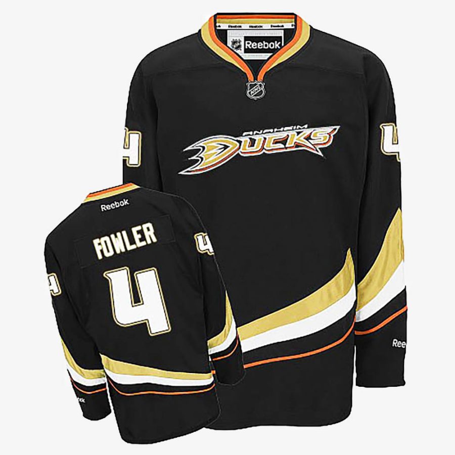 cam fowler black home jersey