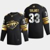 cam talbot wild black golden edition limited authentic jersey