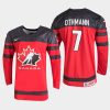 canada brennan othmann 2021 iihf u18 world championship jersey red