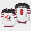 canada chase stillman 2021 iihf u18 world championship jersey white