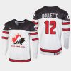 canada conner roulette 2021 iihf u18 world championship jersey white