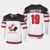 canada wyatt johnston 2021 iihf u18 world championship jersey white