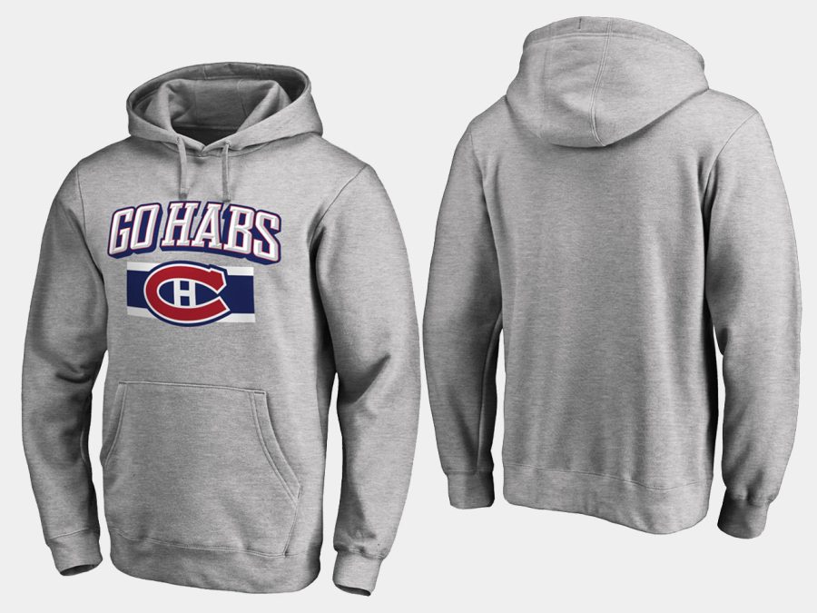 canadiens ash hometown collection go habs hoodie