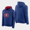 canadiens blue special edition archival throwback pullover hoodie