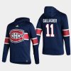 canadiens brendan gallagher navy 2021 reverse retro authentic pullover hoodie