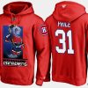 canadiens carey price cartoon team color red hoodie