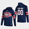 canadiens custom navy 2021 reverse retro authentic pullover hoodie