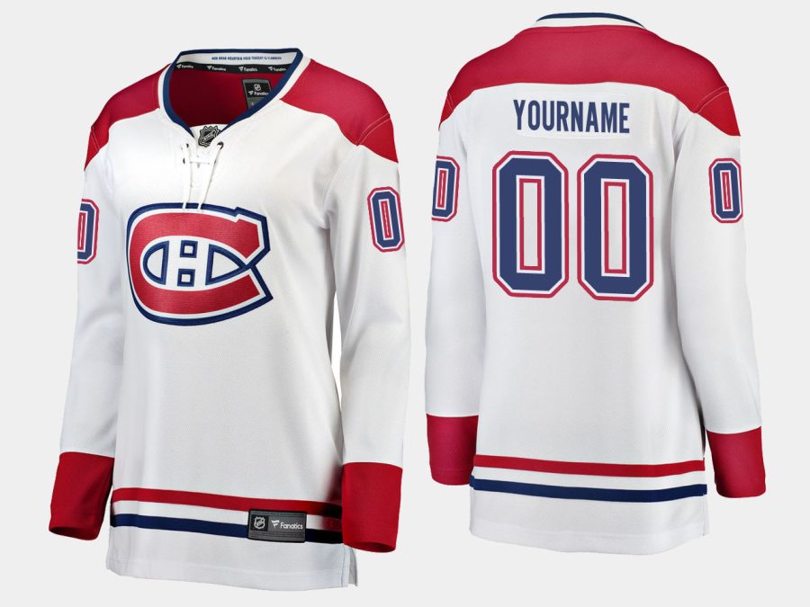 canadiens custom road breakaway player jersey