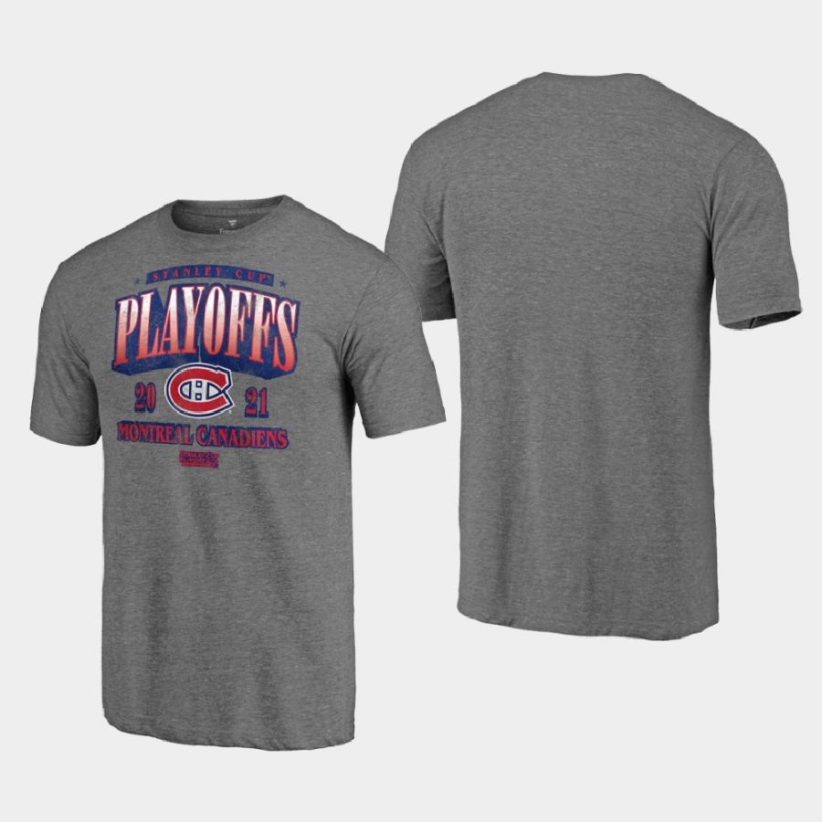 canadiens heathered gray 2021 stanley cup playoffs ring the alarm t shirt