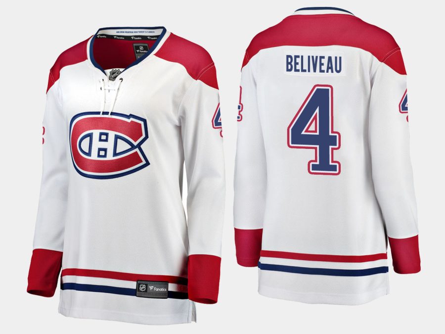 canadiens jean beliveau road breakaway player jersey