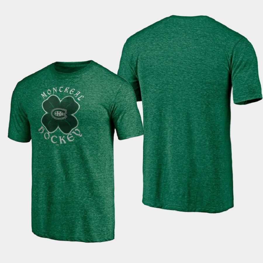 canadiens kelly green st. patricks day celtic t shirt