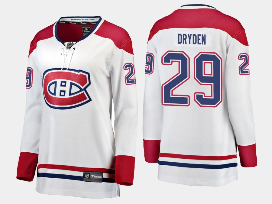 canadiens ken dryden road breakaway player jersey