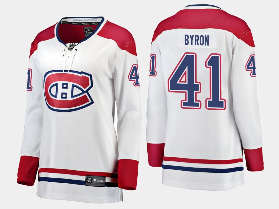 canadiens paul byron road breakaway player jersey