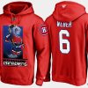 canadiens shea weber cartoon team color red hoodie