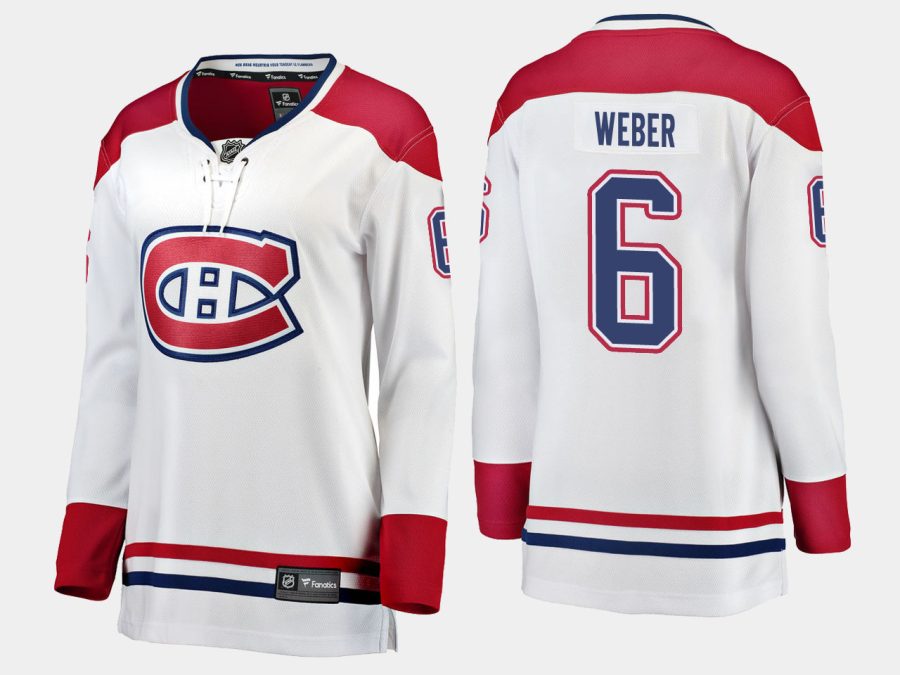 canadiens shea weber road breakaway player jersey