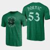 canucks bo horvat kelly green st. patricks day celtic t shirt