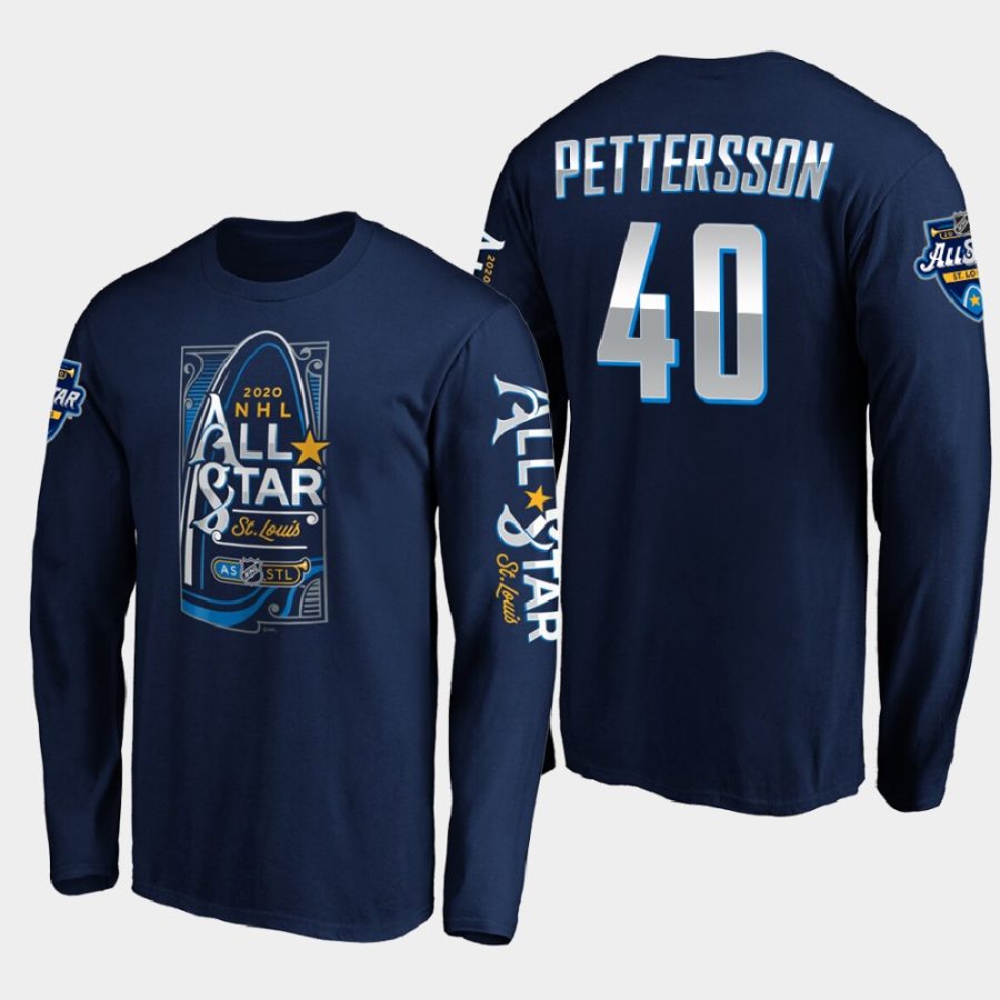 canucks elias pettersson navy 2020 nhl all star game gateway long sleeve t shirt