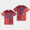 capitals alexander ovechkin red vintage tubular retro tie dye t shirt