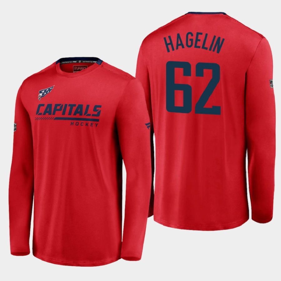 capitals carl hagelin red special edition locker room long sleeve t shirt