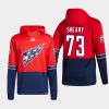 capitals conor sheary red 2021 reverse retro authentic pullover hoodie