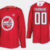 capitals custom home adidas practice player jersey