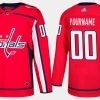 capitals custom home red jersey