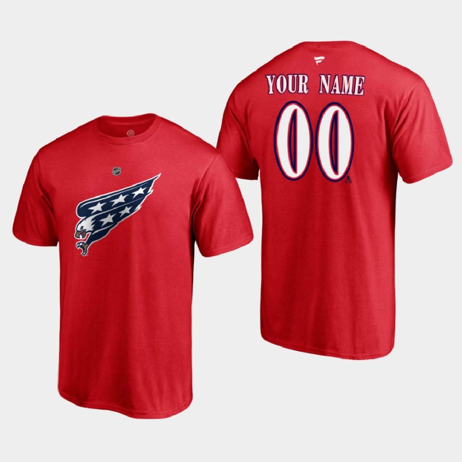 capitals custom red special edition t shirt