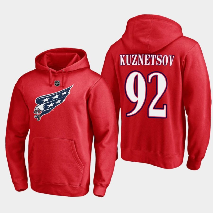 capitals evgeny kuznetsov red special edition hoodie