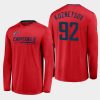 capitals evgeny kuznetsov red special edition locker room long sleeve t shirt