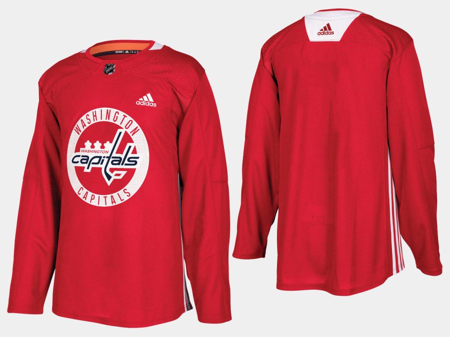 capitals home adidas practice player jersey