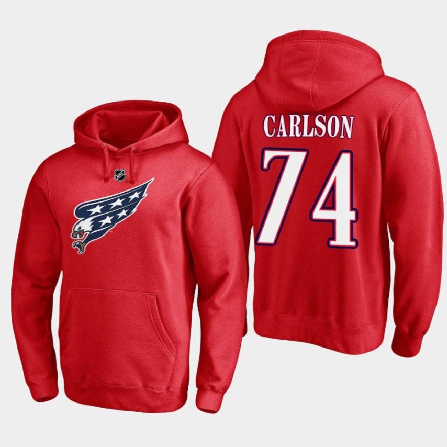 capitals john carlson red special edition hoodie