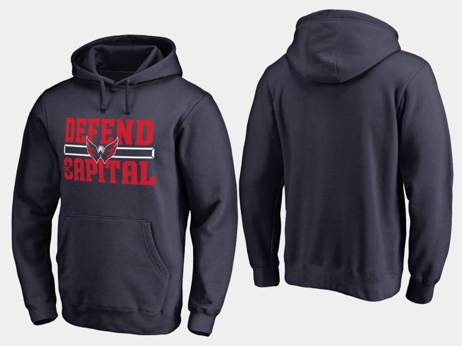 capitals navy hometown collection defend hoodie