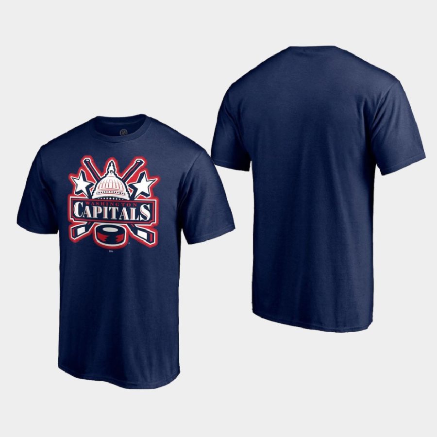 capitals navy special edition secondary logo t shirt