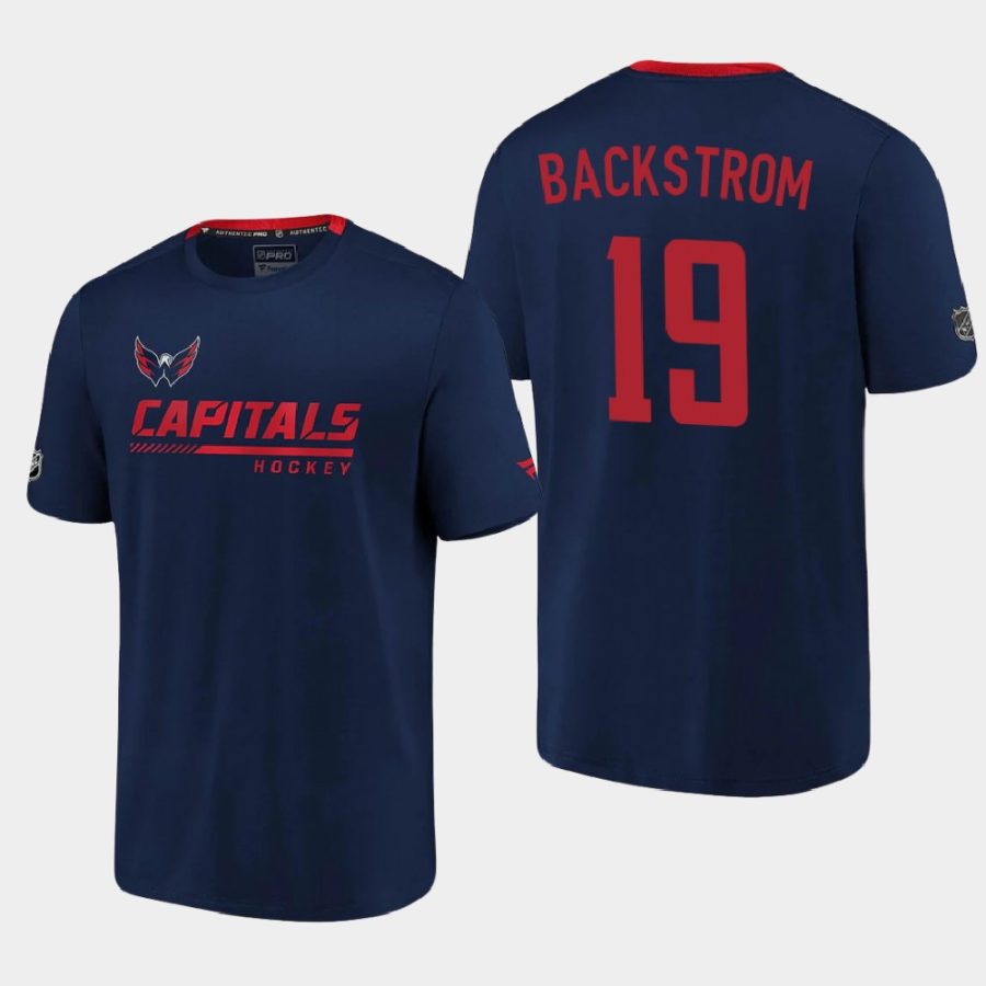 capitals nicklas backstrom navy 2020 21 locker room performance authentic pro t shirt