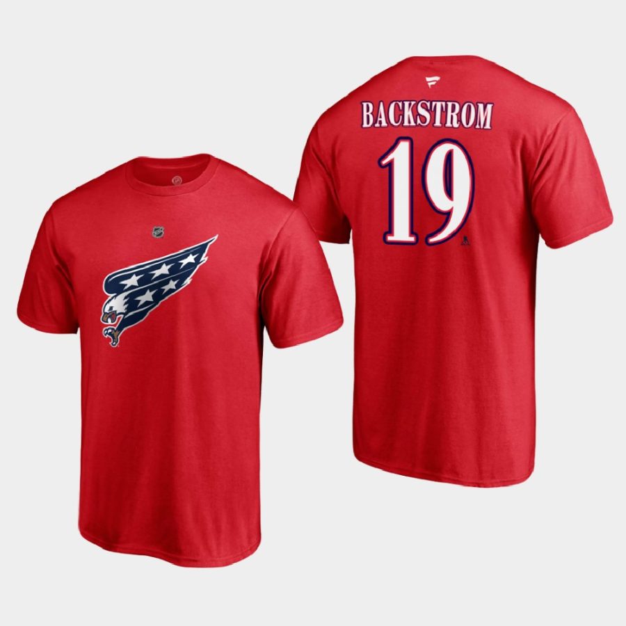 capitals nicklas backstrom red special edition t shirt