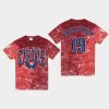 capitals nicklas backstrom red vintage tubular retro tie dye t shirt