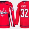 capitals retired dale hunter home red jersey