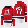 capitals t. j. oshie red dasher player lace up hoodie