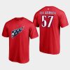 capitals trevor van riemsdyk red special edition t shirt