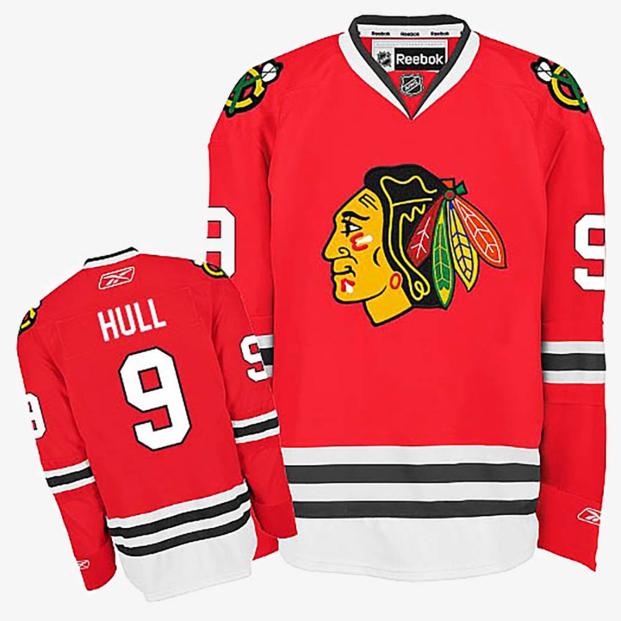 chicago blackhawks bobby hull red jersey