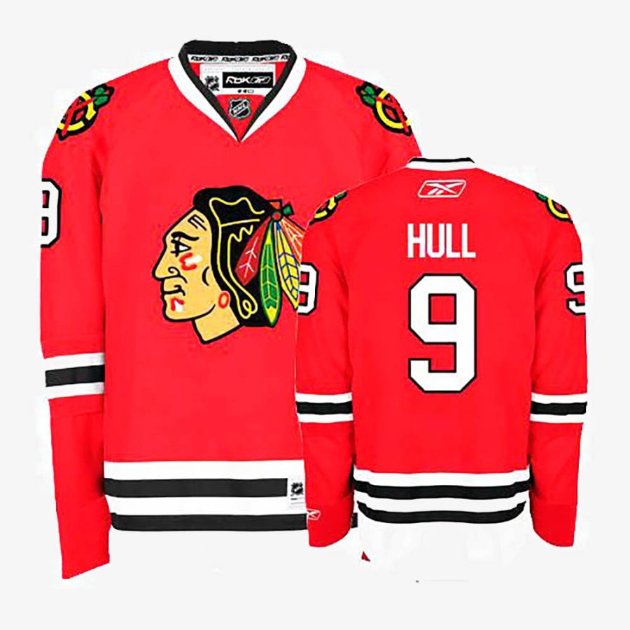 chicago blackhawks bobby hull red women jersey