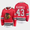 chicago blackhawks colin blackwell home breakaway player jersey red