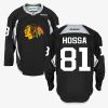 chicago blackhawks marian hossa black practice jersey