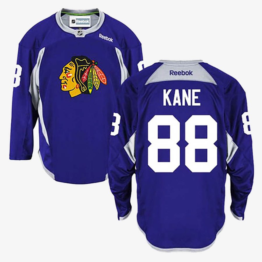 chicago blackhawks patrick kane purple practice jersey