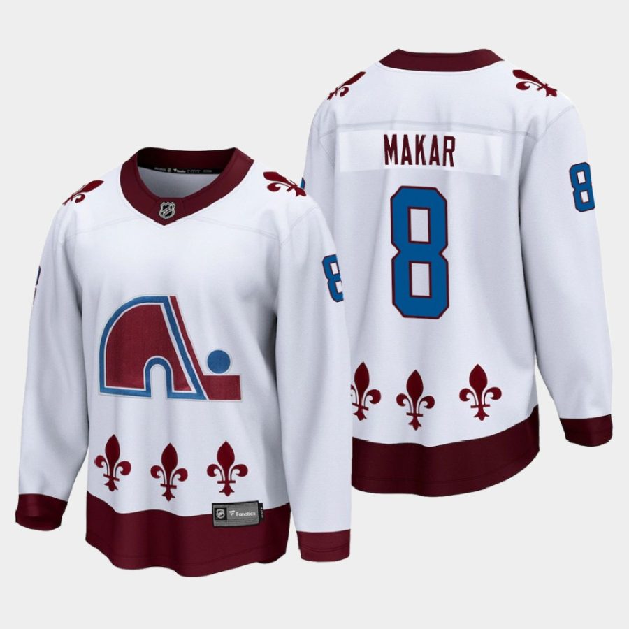 colorado avalanche cale makar special edition 2021 breakaway jersey white