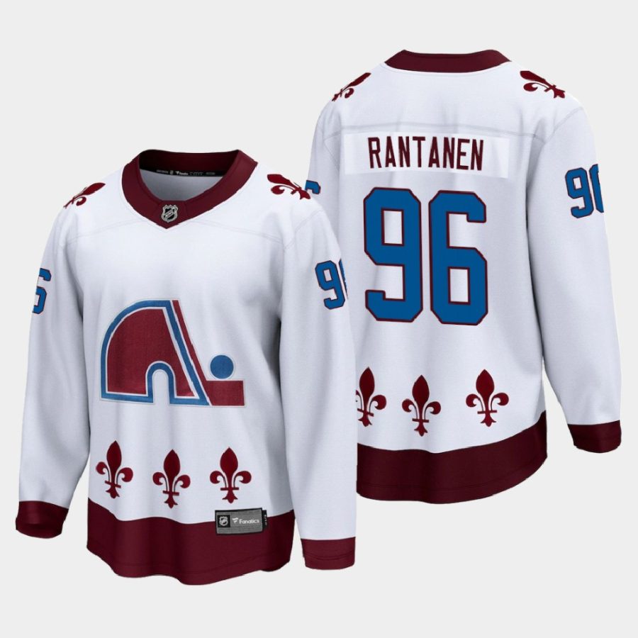 colorado avalanche mikko rantanen special edition 2021 breakaway jersey white