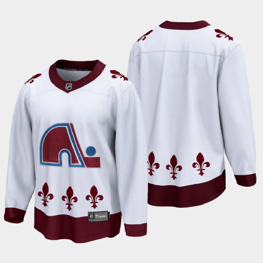 colorado avalanche special edition 2020 21 breakaway blank jersey white