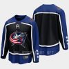 columbus blue jackets blank special edition 2.0 2022 breakaway retro jersey black